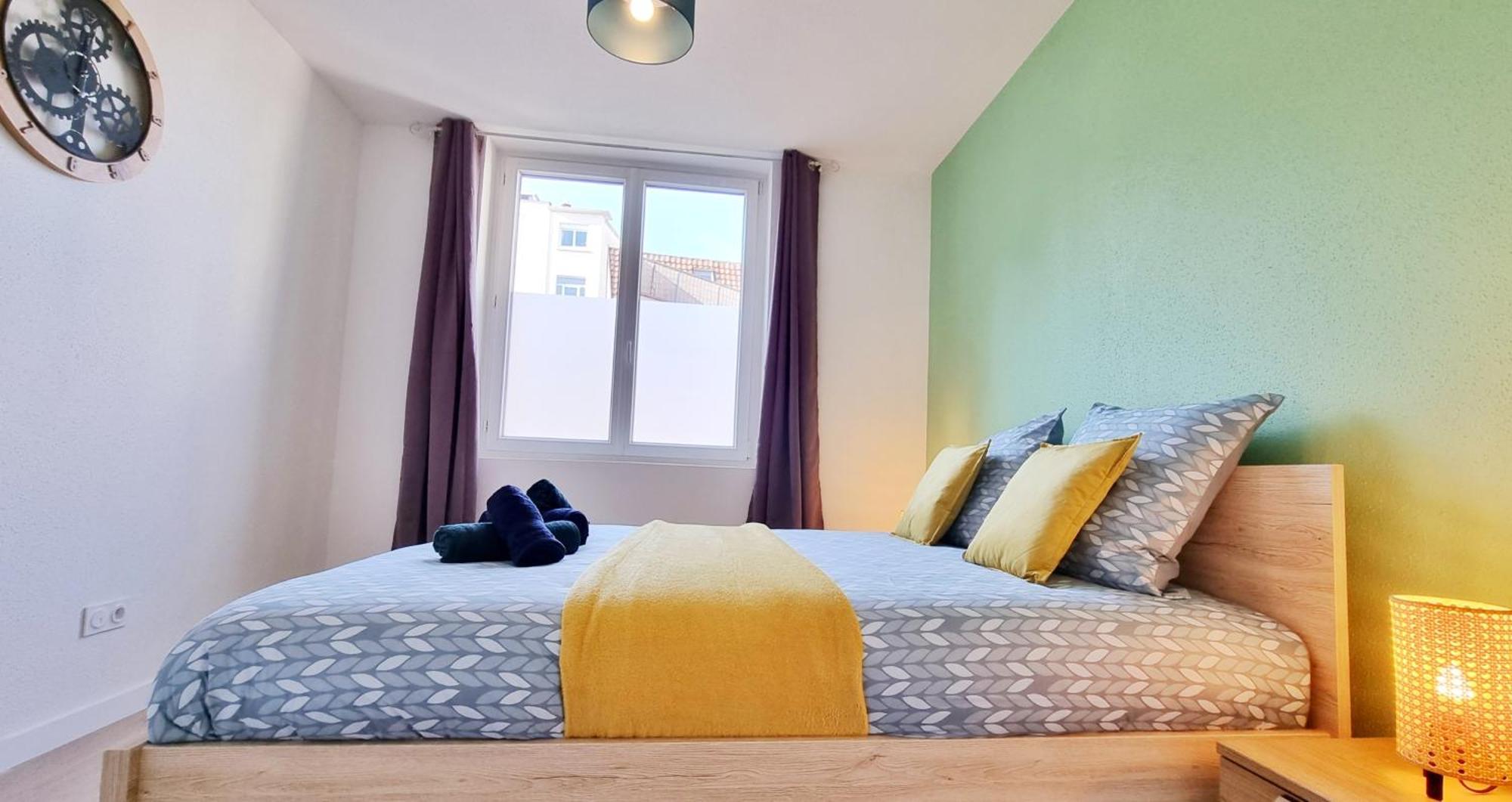 La Residence Evasion 3 - Original - Gare - Wifi - Relax Bnb مُلووز الغرفة الصورة