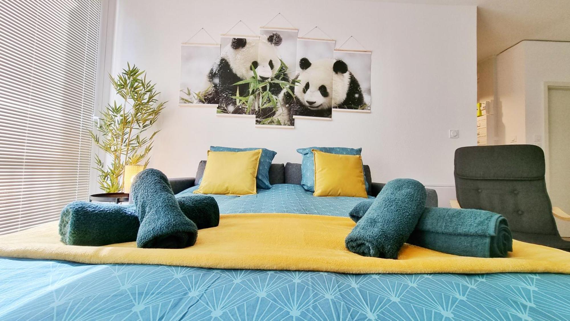 La Residence Evasion 3 - Original - Gare - Wifi - Relax Bnb مُلووز الغرفة الصورة